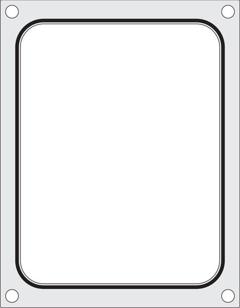 Hendi Matrize für Versiegelungsmaschine 976722, ein Behälter 227 x 178 mm, 805572