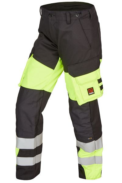 ROFA Bundhose 2499, Größe 114, Farbe 487-anthrazit-leuchtgelb, 5702499-487-114
