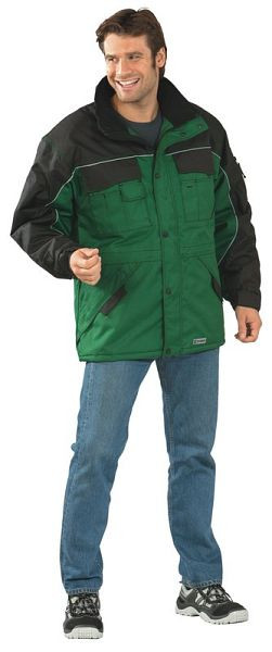 Planam Outdoor Dust Parka, farngrün/schwarz, Größe XXXL, 3317064