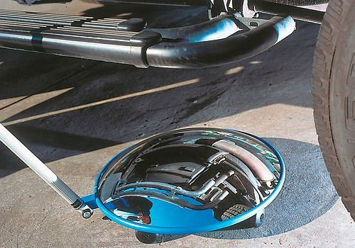 Moravia Rollspiegel Vision, aus Acrylglas, für die Fahrzeugkontrolle, Ø 450 mm, 271616