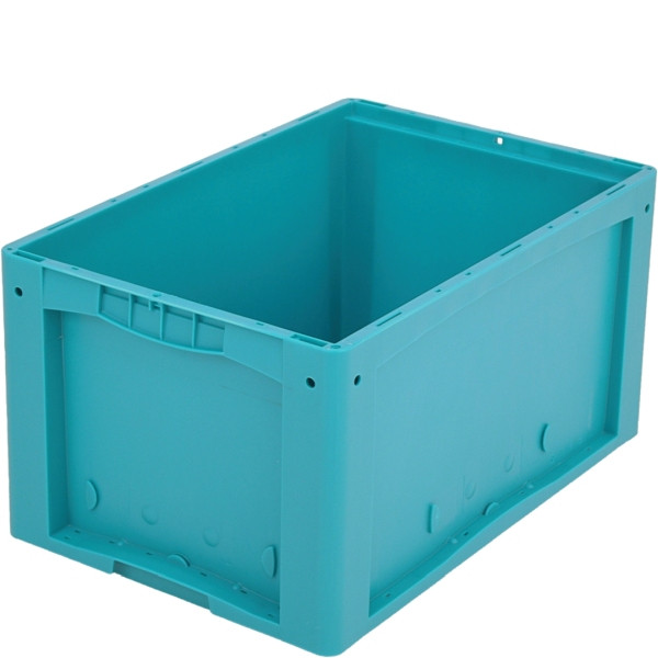 BITO Kleinladungsträger KLT /KLT 64320R 600x400x320 türkis, Rippenboden, C0571-0013