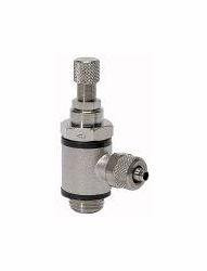 Riegler Drosselrückschlagventil, Zuluftdrosselung ( V ), Anschluss Schnellverschraubung, 106908