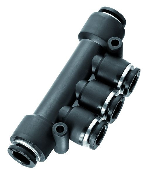 Prevost Gleichseitiger dreifacher Verbinder für Schläuche - RPN ET, für Schlauch mit Außen-Ø= 4 mm, RPN ET0404