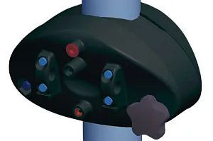 CasaFan Fiore Halterung für Tripod/Stangen schwarz, 768PN