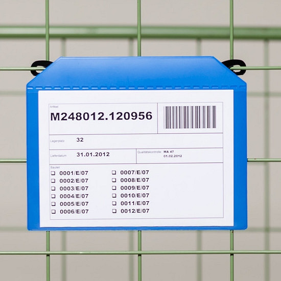 KROG Gitterboxtaschen mit Einhängehaken und Magnetstreifen, DIN A5, 5904051M