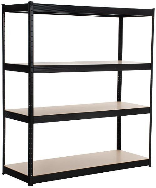 CLP Steckregal 160x60x180 mm, schwarz, 161695001, 4251152689193