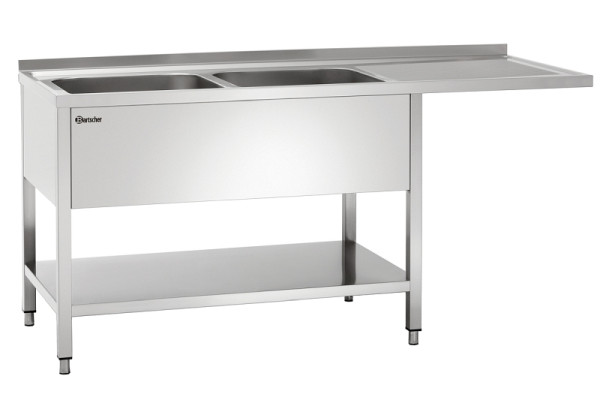 Bartscher Spülcenter 700, B1600 2 Becken links, 306350, 4015613600871