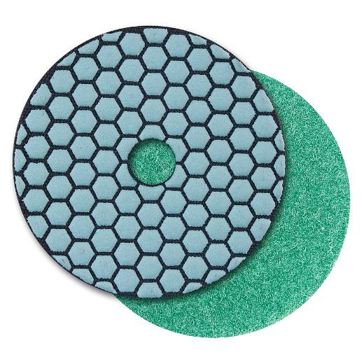 ELMAG DiaProfi-Polierpad Ø100mm, Körnung 800, Klettaufnahme, 62304