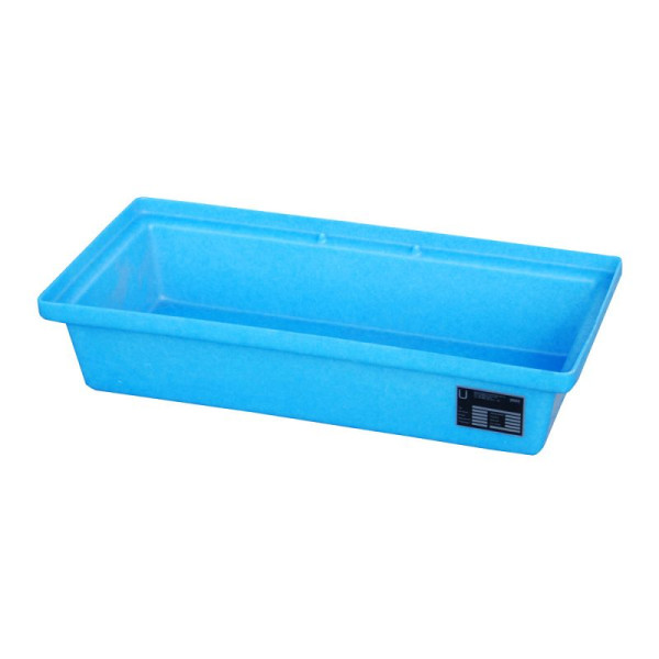 STEIN HGS GREEN-LINE PE-Auffangwanne für Paletten KWP-P, für Kleingebinde, 30 Liter, Gesamthöhe 170 mm, 79208.0003