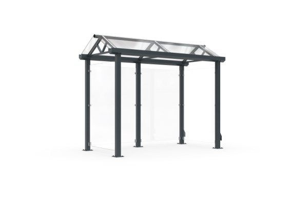 WSM Überdachung Wien W2 fertig geschweißt, 3000 × 2765 × 2000 mm, 102001930