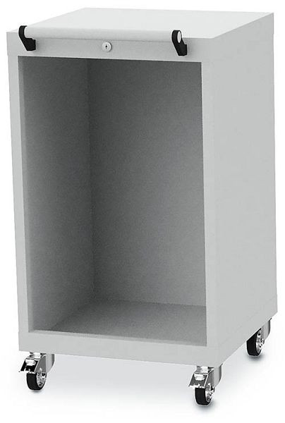 Bedrunka+Hirth Schubladenschrank Gehäuse, R 18-16, Maße in mm (BxTxH): 530 x 500 x 1130, 4 x Lenkrolle, davon 2 x mit Feststeller, Ø 80, 01.040M80