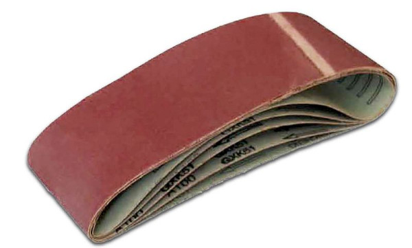 VaGo-Tools Schleifbänder Schleifband 75x457 mm Gewebebänder Korn 100, VE: 50 Stück, 457-SB-100-10_av