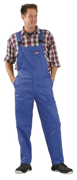 Planam MG 260 Latzhose, kornblumenblau, Größe 54, 0830054