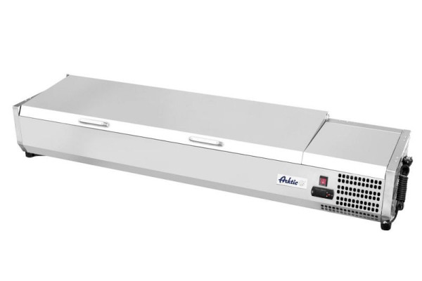 Arktic Aufsatzkühlvitrine 7x GN 1/3, LxBxH: 1605x395x290 mm, 233979