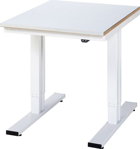RAU Werktisch Serie adlatus 300, B750 x T1000 x H720-1120 mm, 08-WT-075-100-ES