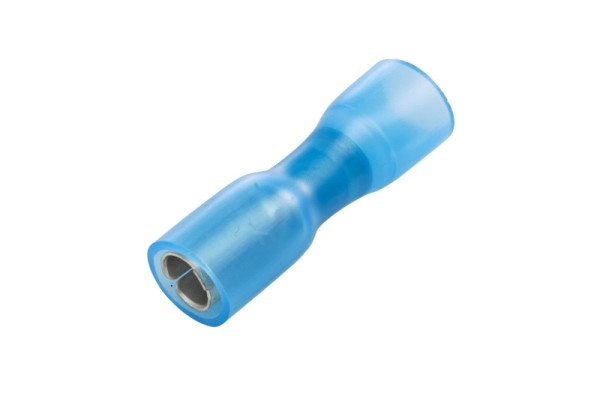 HELLA Leitungsverbinder, blau, von: 1.5mm², bis: 2.5mm², Rundsteckhülse, Ø: 5mm, 8KW 744 768-003