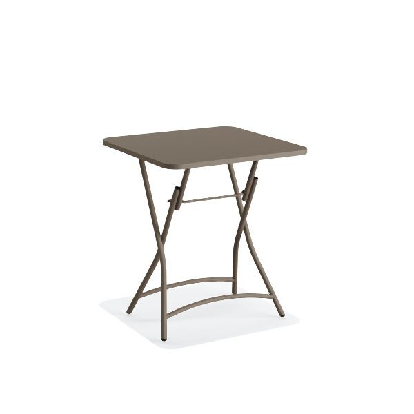 Feros Breeze Bistro Klapptisch Metall, Cappuccino, 20821