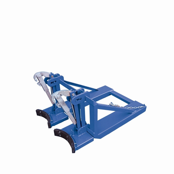 Eichinger Industrie Fasslifter für Stahl- und Kunststoff-Fässer, 2 x Fässer, enzianblau, 22120100000097