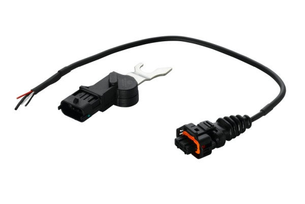 HELLA Sensor, Nockenwellenposition - 12V - 3-polig - Steckergehäuseform: oval - mit Kabel, 6PU 012 681-011