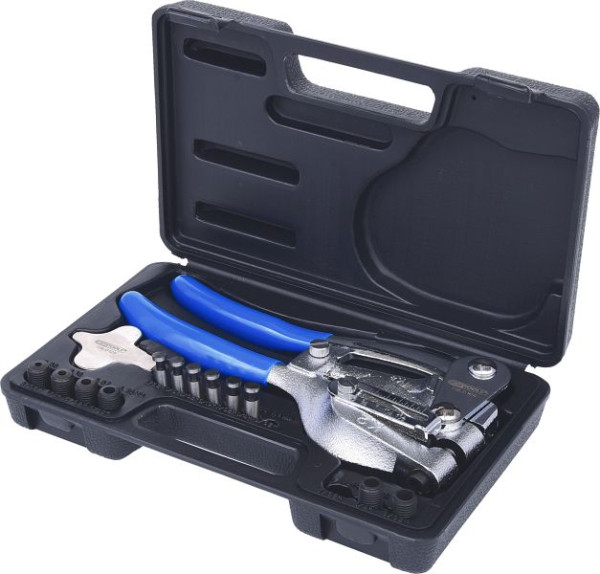 KS Tools Lochzangen-Satz, 16-teilig, 118.0105, 4042146632536