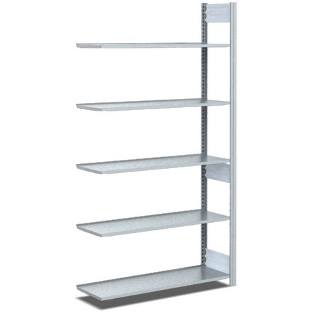 BITO Fachbodenregal Typ: EL Anbaufeld 25mm-Boden Set /Archivregal 70kg 1849x746x324 verzinkt, C1251-0005