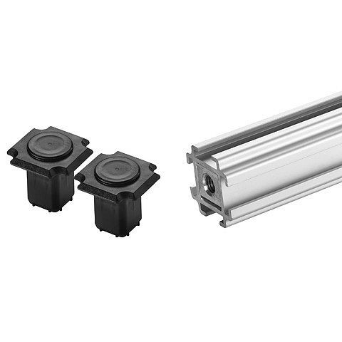Magnetoplan Vierkant-Säule, Größe: 1800 mm, Inhalt: Bodengleiter, 110652