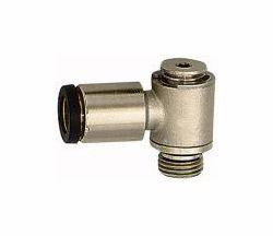 Riegler L-Steckverschraubung mit Innensechskant, drehbar, Außengewinde zylindrisch mit O-Ring (NBR), 108638