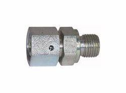 Riegler Einstellbare gerade Einschraubverschraubung mit Dichtkegel, 360 drehbar, 112061