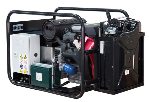 ELMAG Stromerzeuger SEB 12000/WE, mit HONDA- Motor GX690+ Wechseltank und Elektrostart, 53116