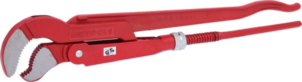 KS Tools 45° gewinkelte Eckrohrzange, 2'', 113.2000, 4042146014646