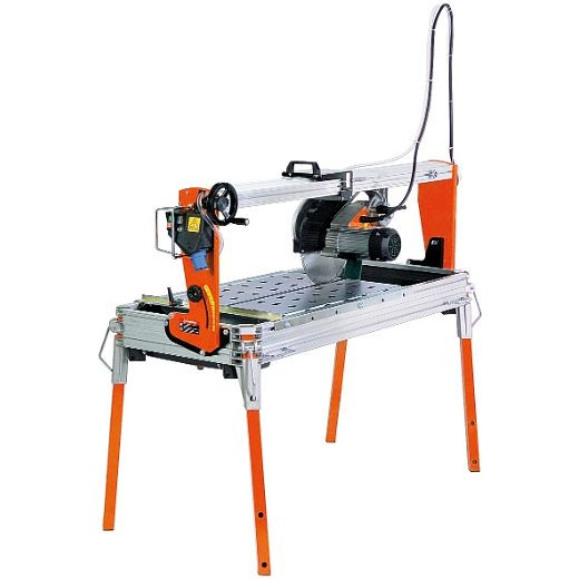 ELMAG Steintrennmaschine SUPREME 120S - SET, mit DiaProfi-UNI-Diamantscheibe 300mm mit Laserschnittanzeige und 2-Radsatz, 61122