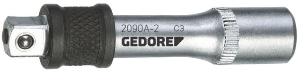 GEDORE Verlängerung mit Auslöser 1/4", 55 mm, Kugelarretierung, 1932284