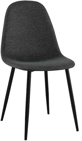 CLP Esszimmerstuhl Napier Stoff, schwarz, 317559, 4251756448929