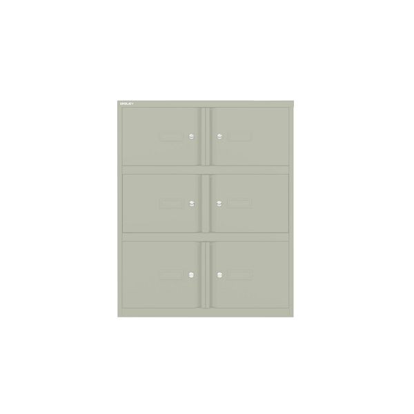 Bisley Essentials Office Locker, Höhe 1000-1024 x Breite 800 x Tiefe 470 mm, 665 regent, YELD0810665
