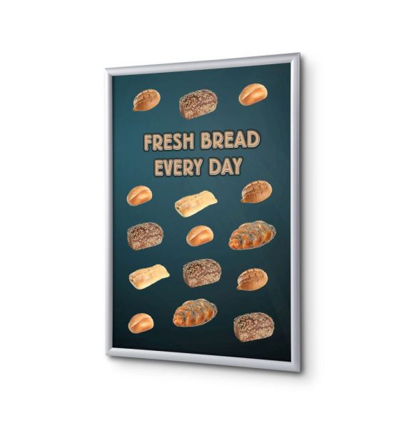 Showdown Displays Klapprahmen A1 Komplettset Brot Englisch, KRA1G25LPPI409