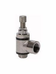 Riegler Drosselrückschlagventil, Abluftdrosselung ( C ), Gewindeanschluss, 106943