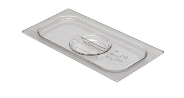 Hendi GN-Deckel, 176 mm, GN 1/9, transparent, Edelstahl, 864166