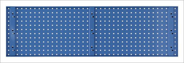 ADB Lochplatte, L 1482 x B 456 mm, Farbe: blau, RAL 5012, 23099