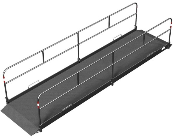 Schake Alu-Grabenbrücke 5m lang, 1,3m, 2028513, 4250384751142