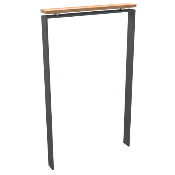 STEIN HGS Flachstahlbügel aus 80x12mm mit Auflageholz, Gesamthöhe 1200 mm, zum Einbetonieren, 80512.0001