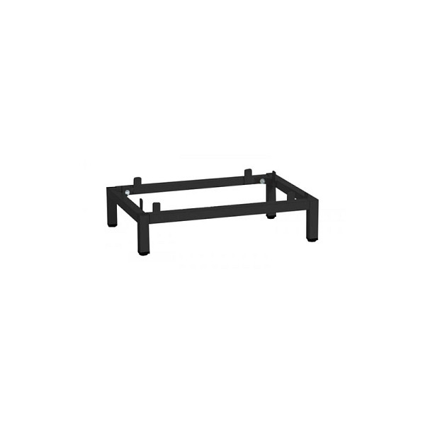 Lüllmann Untergestell 150 mm für Zeichungsschrank DIN A0, tiefschwarz, 565409