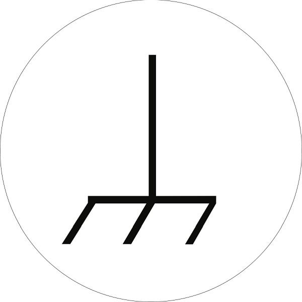 Moedel Masse, Folie, Ø 12,5 mm, VE: 500 Stück/Rolle, 58331