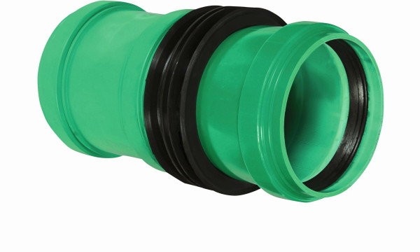 DOYMA HKD KG2000-Wandelement als Doppelmuffe, Dichtelement EPDM DN 100, Länge 400 mm, 820010040010