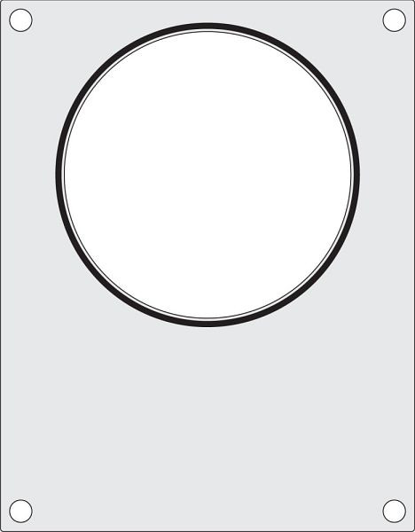 Hendi Matrize für Versiegelungsmaschine 976722, ein runder Behälter Ø 165 mm, 805619