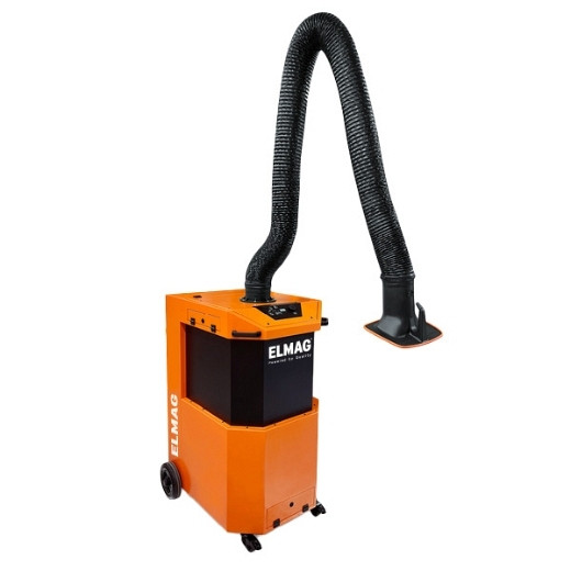 ELMAG Absauganlage, fahrbar, MaxiFil Clean / 2m Schlauchausführung, 58716