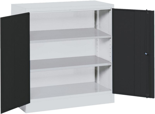 Kraftwerk Flügeltürschrank Serie 52, 950x1000x500 mm, 2 Fachböden, 121.100.003