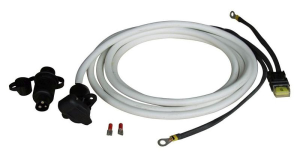 Cemo Batteriekabel 2,3 m, mit Dose, 8194, 4052886362549