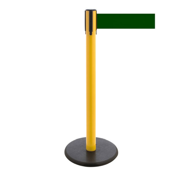 Stein HGS Personenleitsystem -P-Line Premium-, gelb, dunkelgrün, mit magnetischem Gurtendstück, Gurtlänge: 3,8 m, 34241e-1004