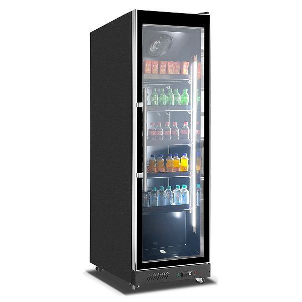 A&S Polarny Getränkekühlschrank 500 Liter, schwarz, 620 x 635 x 1980 mm, KS-620-N
