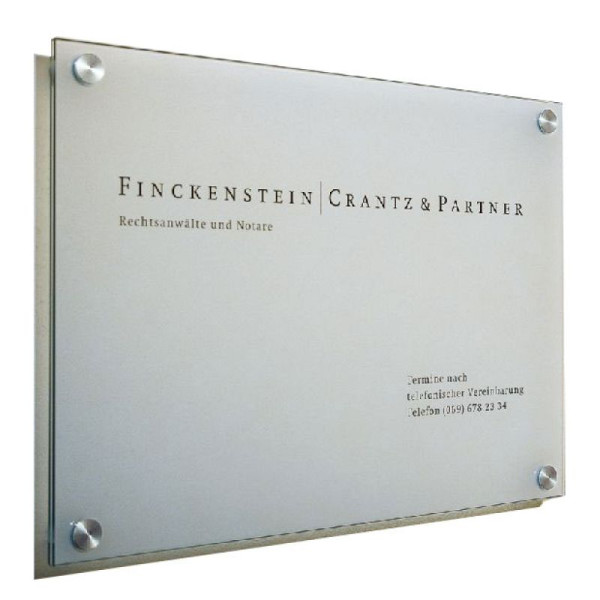 Stein HGS Wandschilder, Wegweiser 'Cristallo', Wandschild, 420 mm, 297 mm, DIN A3, cr2922